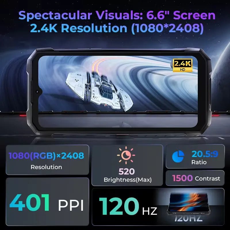 HOTWAV Hyper 7 Pro Rugged Phone - HOTWAV