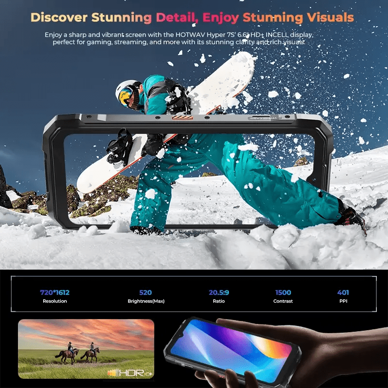 HOTWAV Hyper 7S Rugged Phone - HOTWAV
