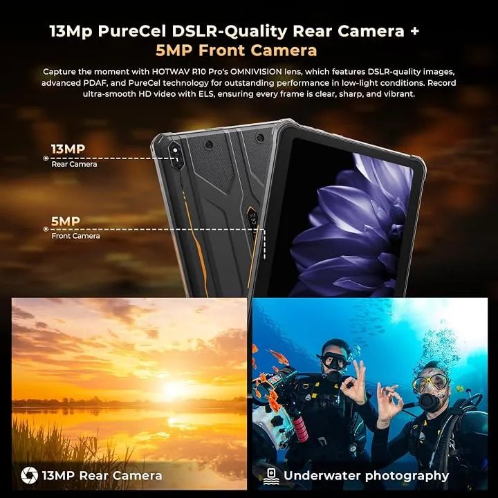 HOTWAV R10 Pro Rugged Tablet - HOTWAV