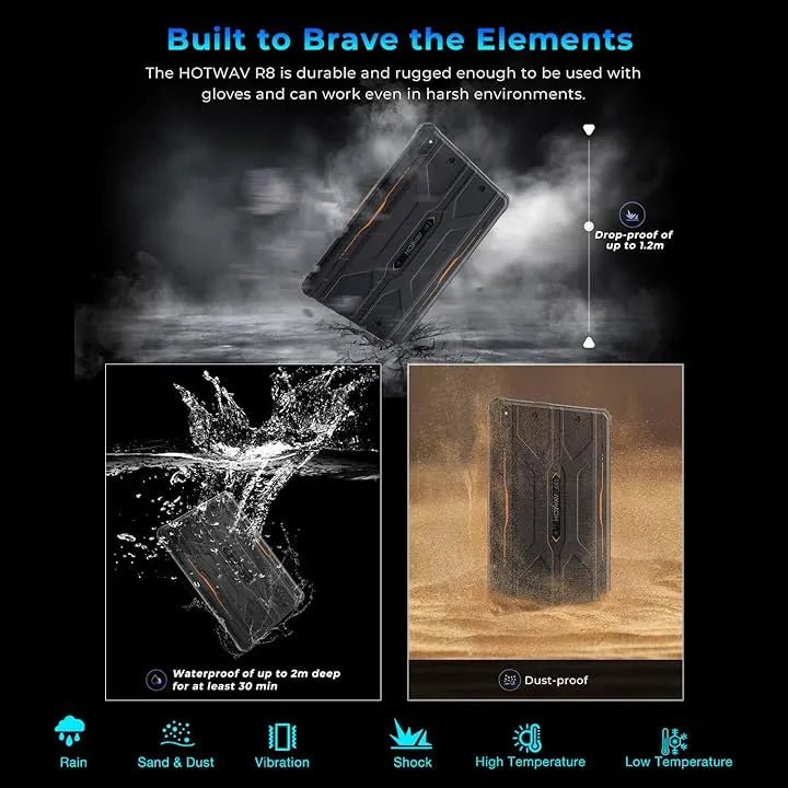 HOTWAV R8 Rugged Tablet - HOTWAV