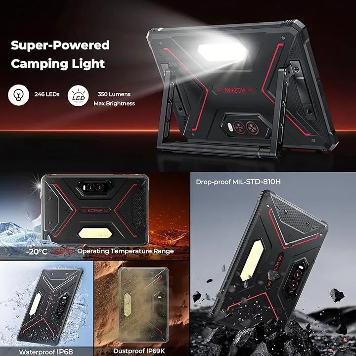 HOTWAV R9 Plus Rugged Tablet - HOTWAV