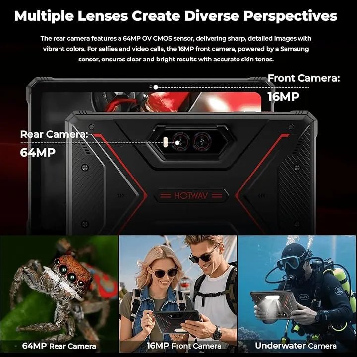 HOTWAV R9 Plus Rugged Tablet - HOTWAV