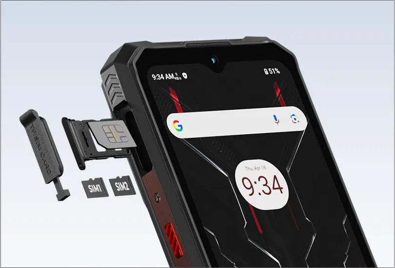 Dual 4G SIMFlexibility