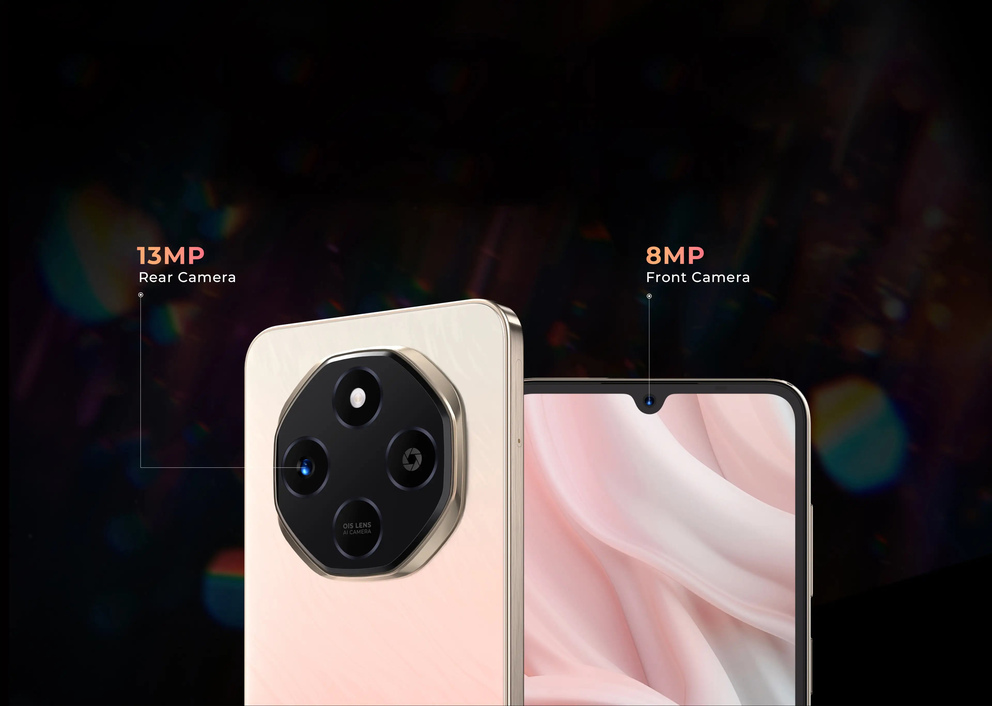 4GB+8GB RAM 128GB storage