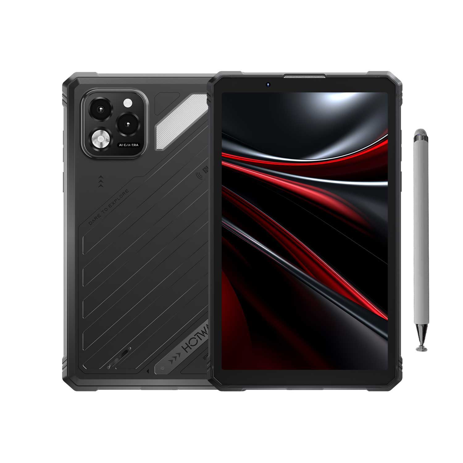 HOTWAV R11 Pro Rugged Tablet with Stylus Pen - HOTWAV