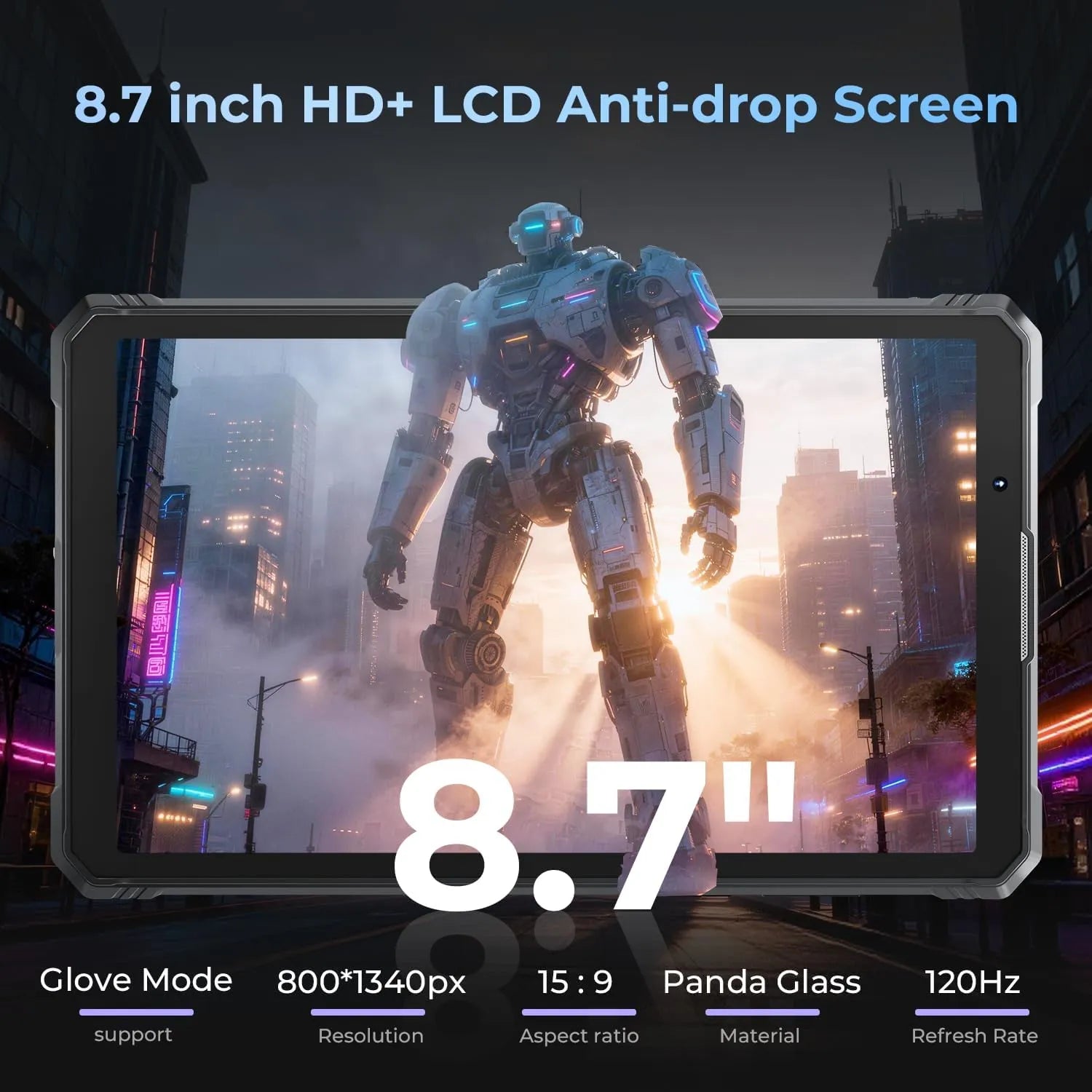 HOTWAV R11 Pro Rugged Tablet with Stylus Pen - HOTWAV