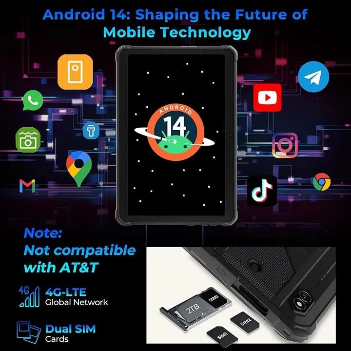 HOTWAV R8 Rugged Tablet - HOTWAV