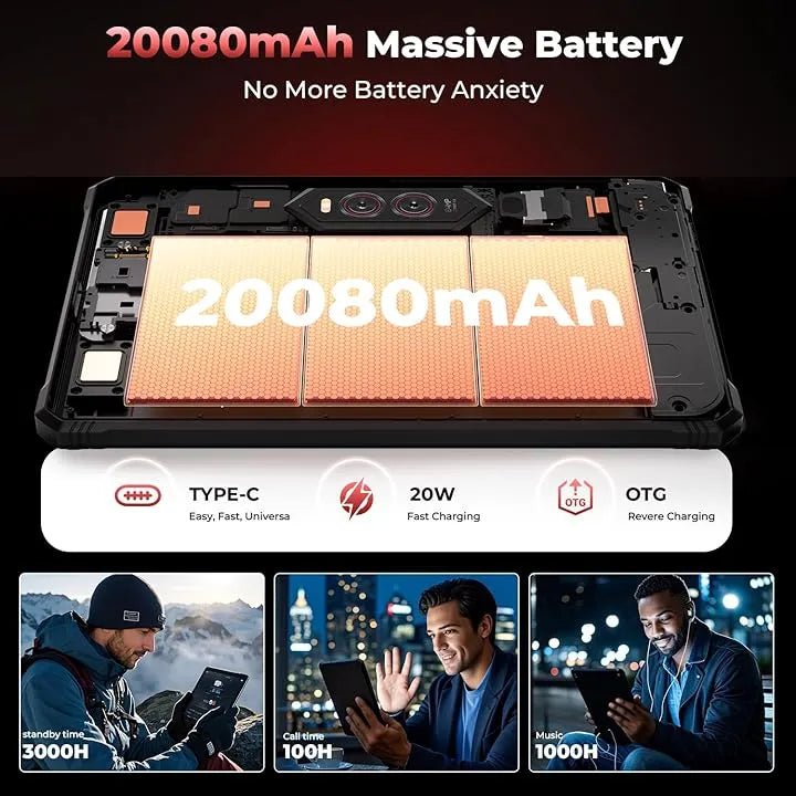 HOTWAV R9 Plus Rugged Tablet - HOTWAV