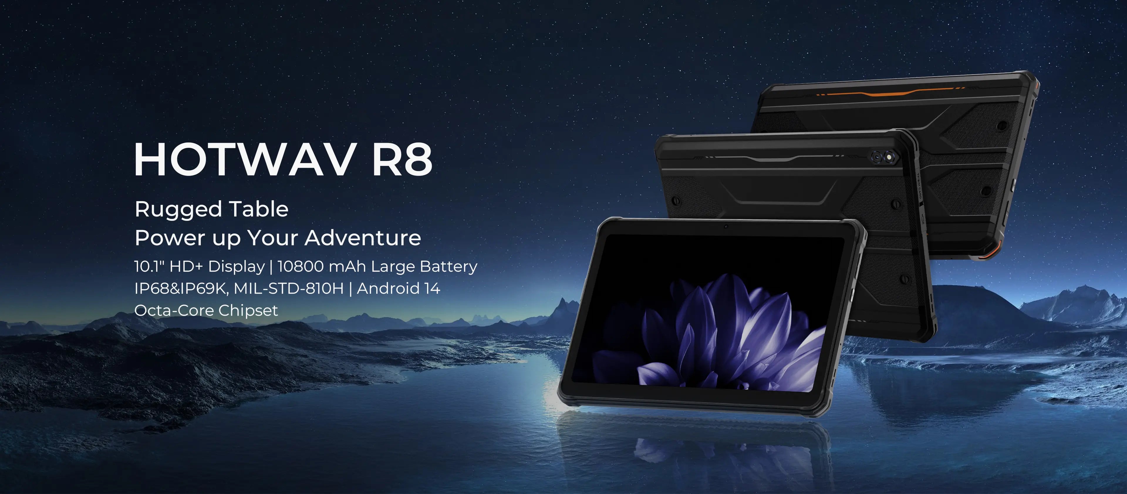 HOTWAV R8 banner